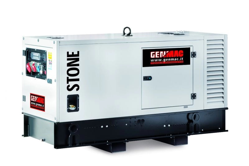 Generator insonorizat GENMAC Stone G45IS putere maxima 50 kVA 400V motor Iveco