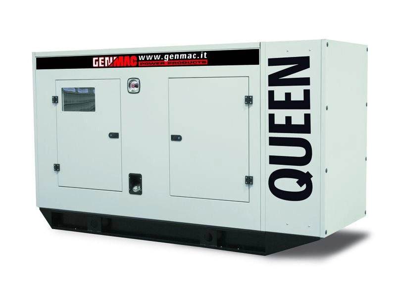 Generator insonorizat GENMAC Queen G130IS putere maxima 131 kVA 400V motor IVECO