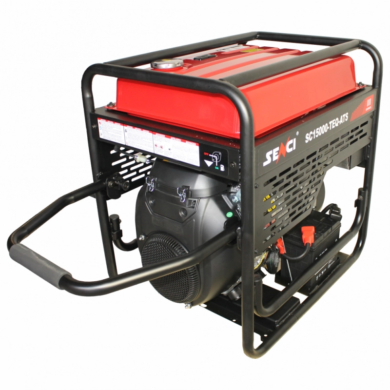 Generator de curent SENCI SC15000TE EVO putere maxima 13 kW/400V 4 kW/230 V pornire electrica