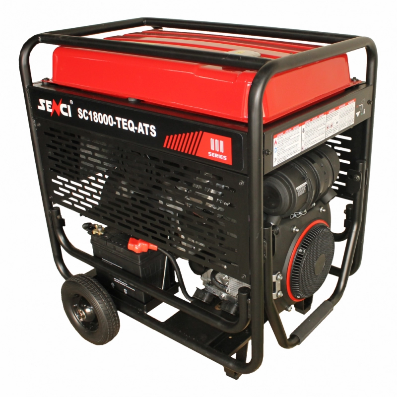 Generator de curent SENCI SC18000TE EVO  putere maxima 17 kW/400V  5 kW/230V pornire electrica