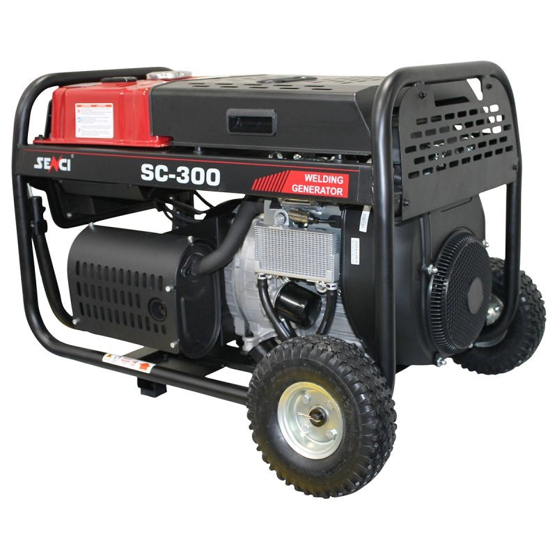 Generator de curent si sudura SENCI SC-300 putere maxima 3.5kW 230V curent sudura 300A DE