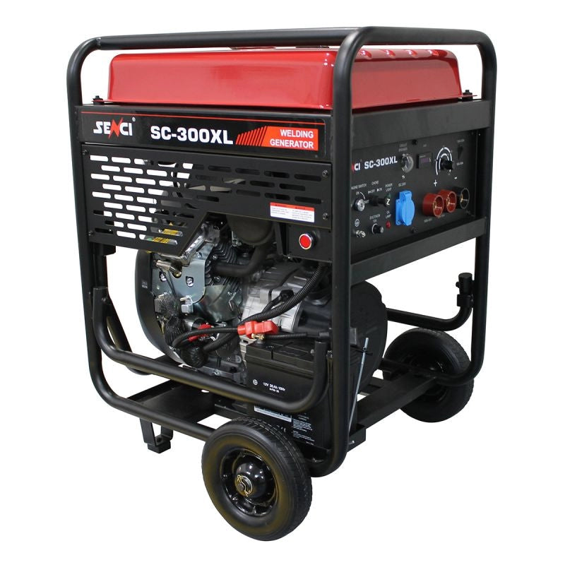 Generator de curent si sudura SENCI SC-300XL putere maxima 3.5kW 230V curent sudura 300A DE