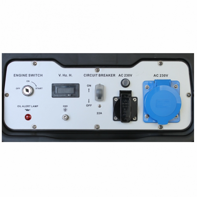Generator de curent SENCI SC6000E TOP putere maxima 5,5 kW 230V pornire electrica si roti