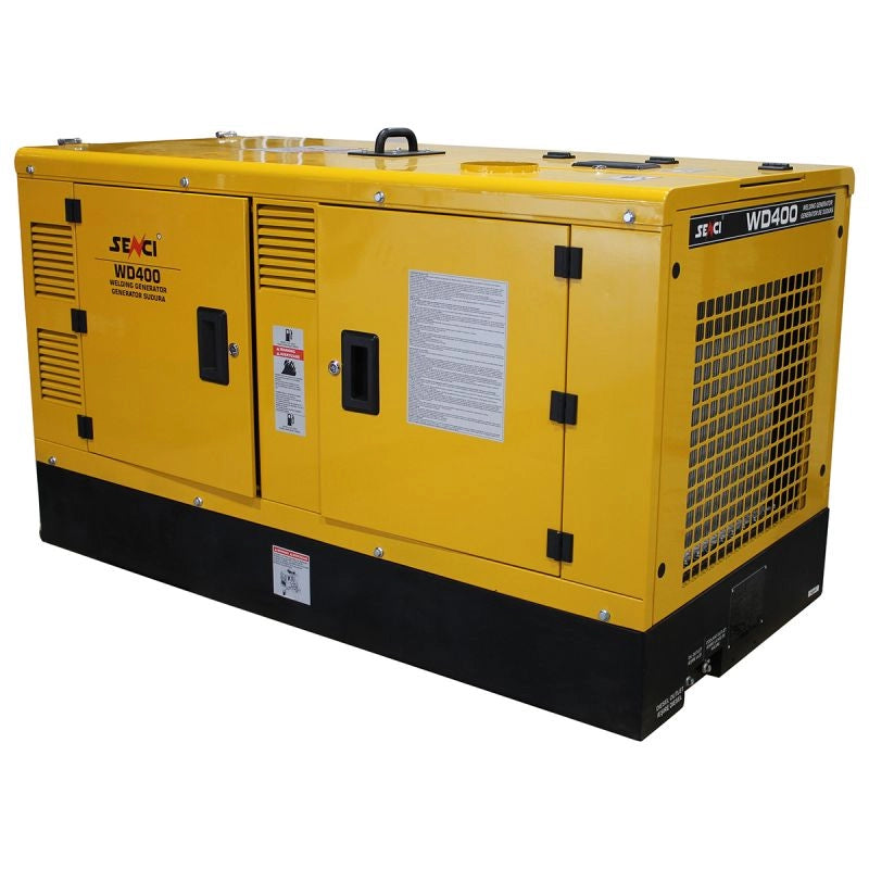 Generator de curent si sudura SENCI WD400 putere maxima 25 kW 400 V curent sudura 400 A