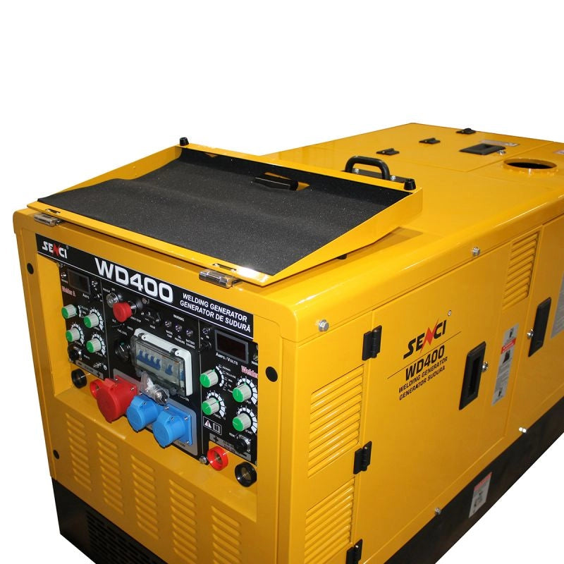 Current and welding generator SENCI WD400 maximum power 25 kW 400 V welding current 400 A