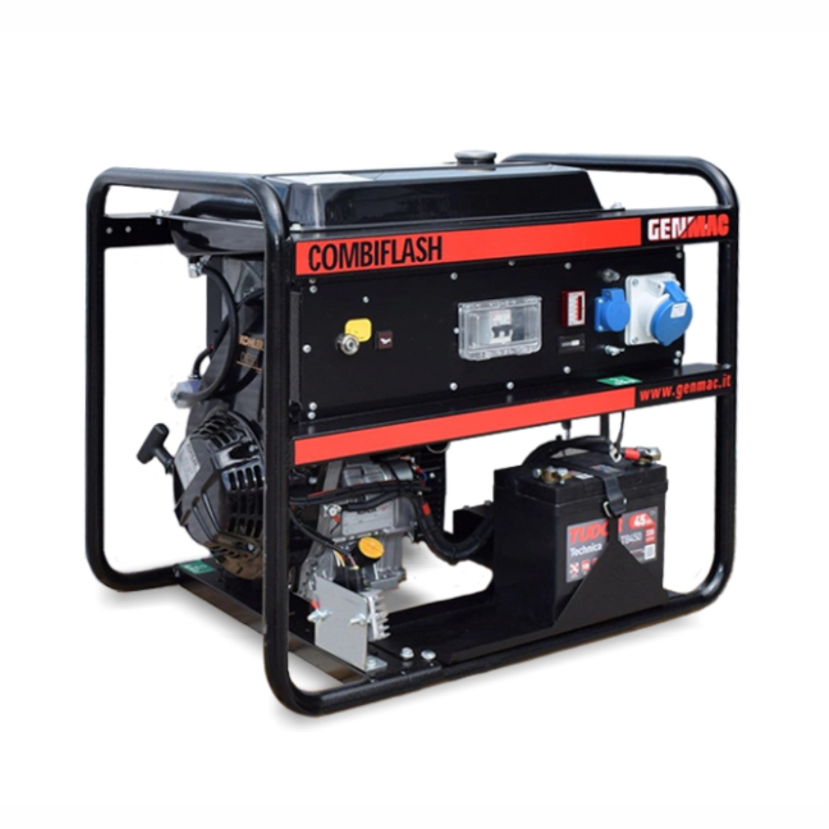 Generator de curent si sudura GENMAC CombiFlash RG181KEO 230V P maxim 6,1kVA motor diesel Kohler