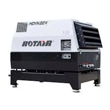 Motocompresor ROTAIR MDVN 31 K presiune 7 bar debit 3000 l/min motor Kubota 35 cp SKID (fara roti)