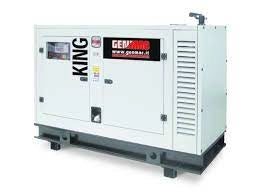 Generator insonorizat GENMAC King G100IS putere maxima 109 KVA 400V motor IVECO