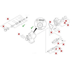 Cap Pompare Original Karcher K3 K4 9.002-029.0