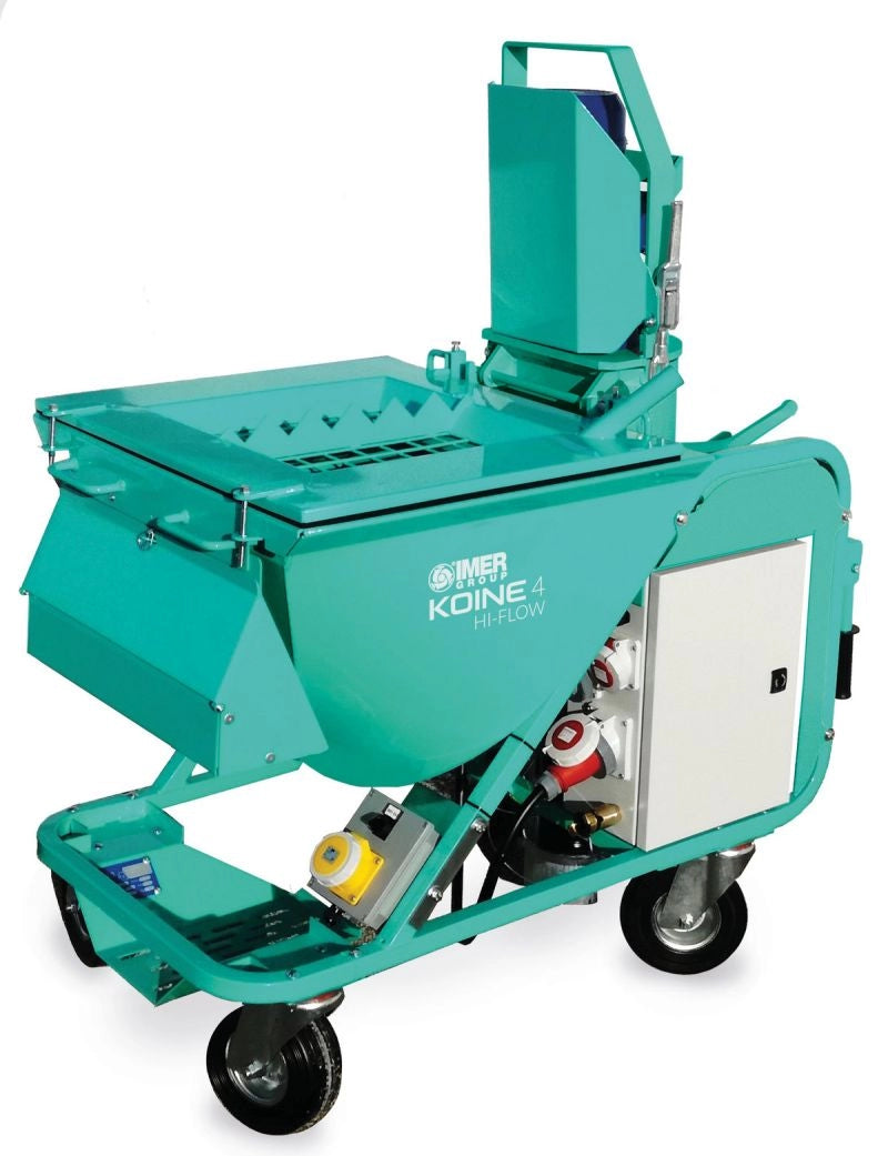Pompa de sapa Imer Koine 4 Hi-Flow 400 V debit 80 l/min – doar pentru sapa autonivelanta
