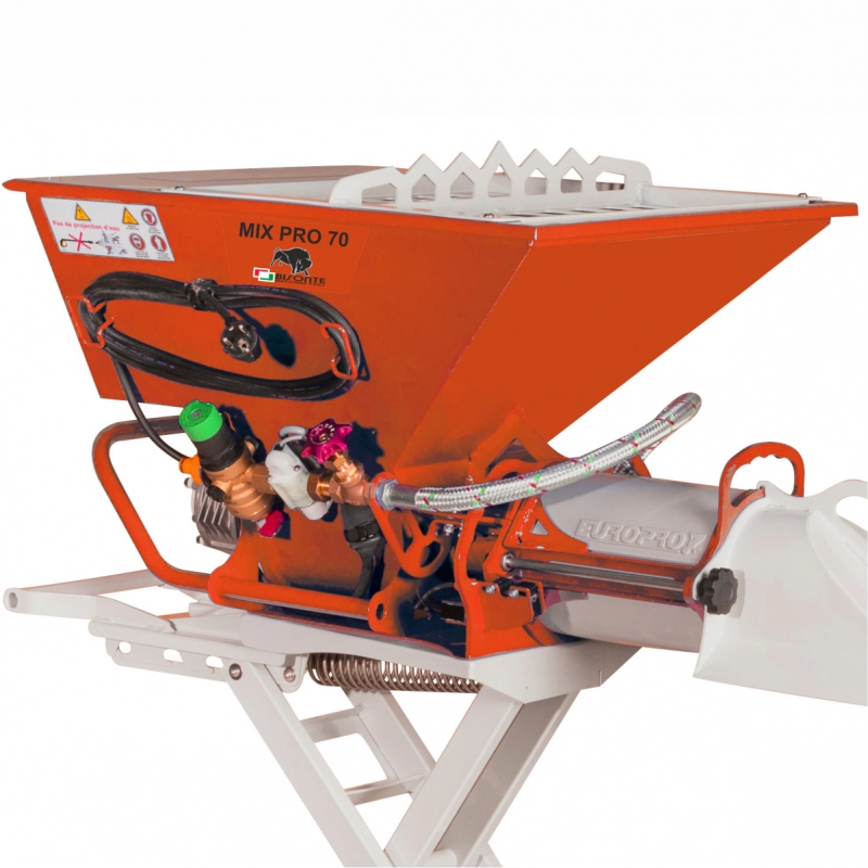 Malaxor orizontal pentru glet Bisonte MIXPRO 70 230V 0,75 KW