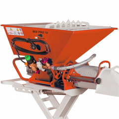 Malaxor orizontal pentru glet Bisonte MIXPRO 70 230V 0,75 KW