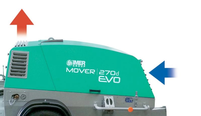 Pompa de sapa Imer Mover 270 DB EVO T5 Yanmar Stage V debit 220 l/ciclu (include furtunuri)