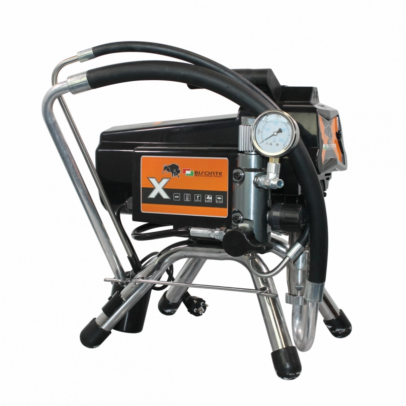 Airless pump Bisonte PAZ24X SKID2 230V flow rate 2.4 l/min