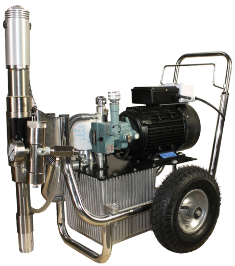 Pompa airless Bisonte PAZ9800E CART 230V debit 10 l/min