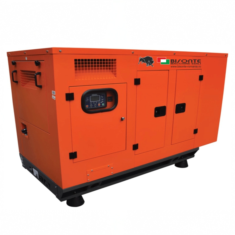 BISONTE BIFA132 ATS soundproof generator maximum power 132 kVA 400V Iveco ATS engine included