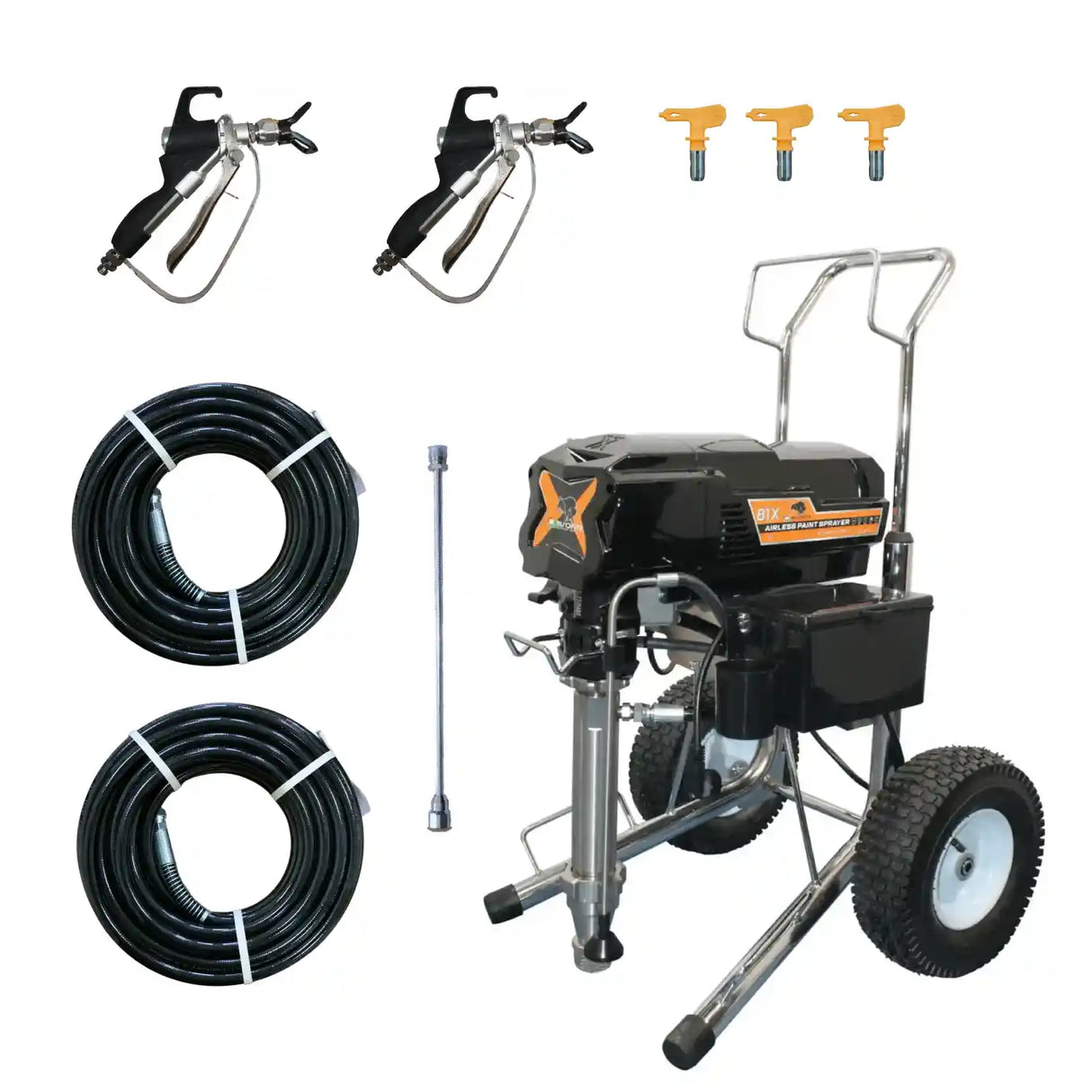 Pompa airless Bisonte PAZ81X CART 230V debit 8.0 l/min