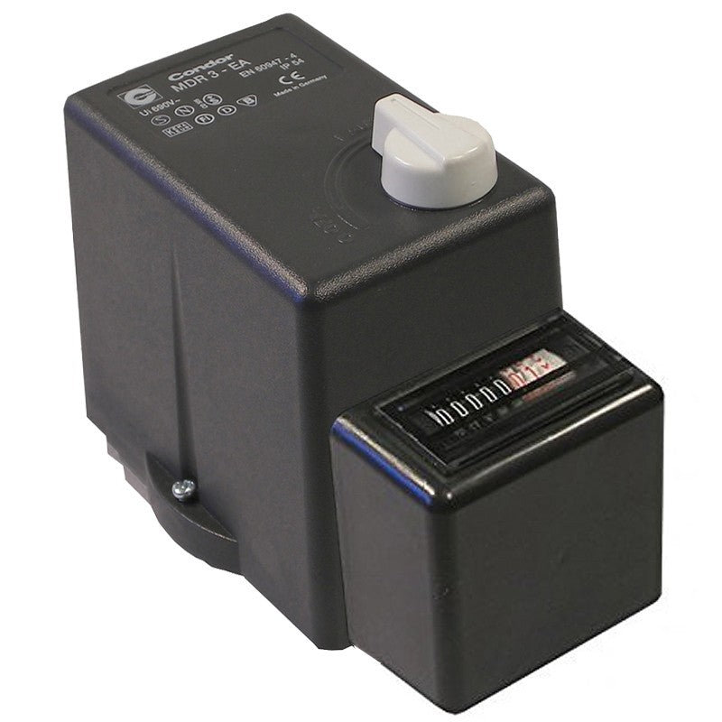 Three-phase pressure switch Fiac Condor Mdr3 6.3A with Hour Meter