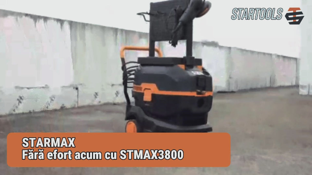 Aspirator profesional industrial si auto 1400W umed/uscat STARMAX 3800-EU clasa M