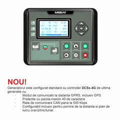 SENCI SC1009405 SCDE72i-YS Generator insonorizat diesel putere maxima 71.5 kVA 400V AVR inclus