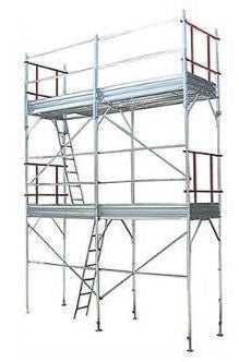 Schela clasica modulara, Condor, model OMEGA – perni, Dimensiune modul HxLxl / 2.00 x 1.80 1.05m