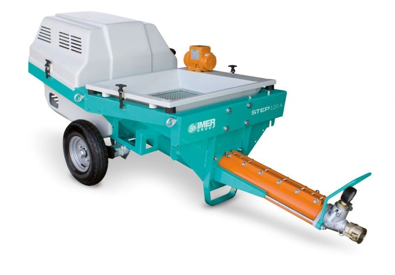 Digging and mortar pump Imer STEP 120A 400V flow rate 7 mc/h - for liquid digger