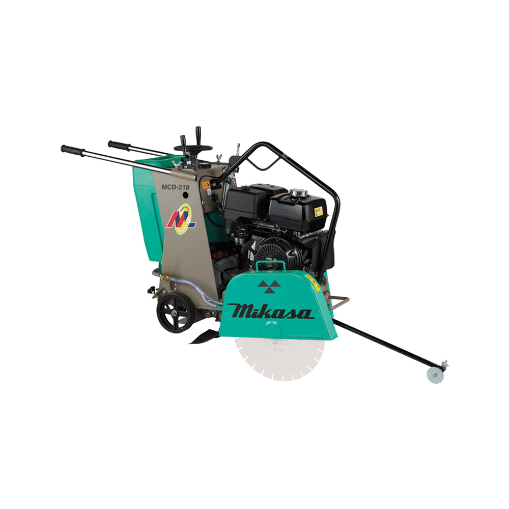 Masina taiat asfalt/beton Mikasa MCD-218CEH 11.7cp, motor Honda GX390, disc optional