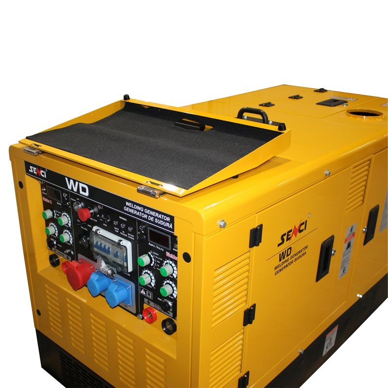 Generator de curent si sudura SENCI WD500 putere maxima 27.5 kW 400V curent sudura 500 A